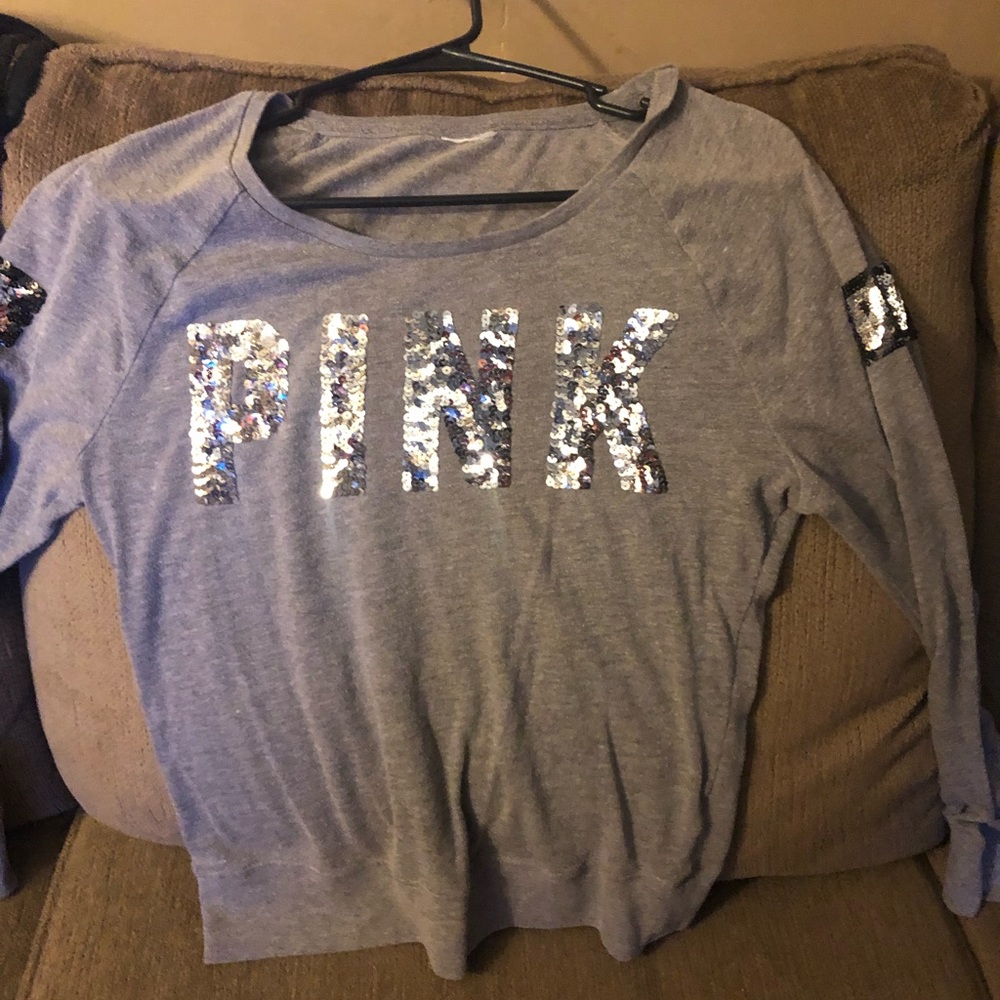 Pink long sleeve shirt